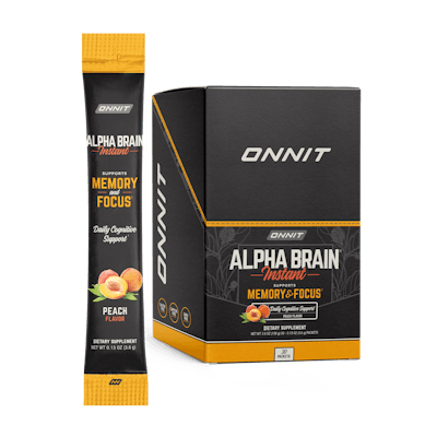 Alpha BRAIN® Instant - Peach (30 ct)