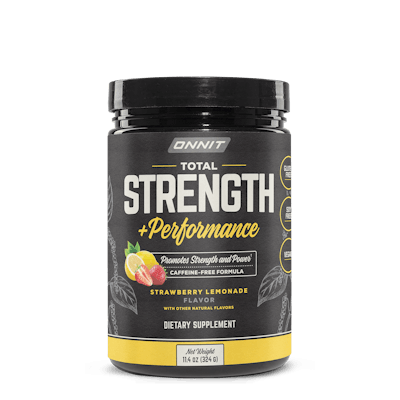 Total Strength + Performance - Strawberry Lemonade (30 Serving Tub)