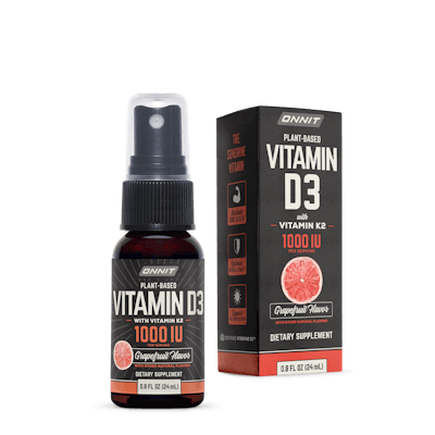 Vitamin D3 spray with Vitamin K2 in MCT Oil - Grapefruit (0.8 fl oz)