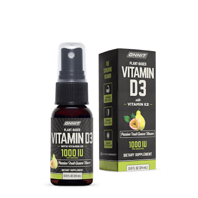 Vitamin D3 spray with Vitamin K2 in MCT Oil - Passion Fruit Guava (0.8 fl oz)