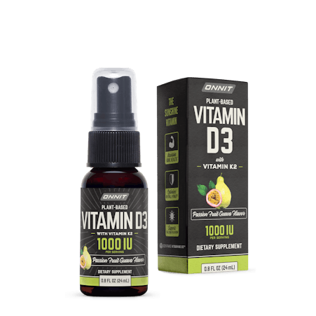 Vitamin D3 spray with Vitamin K2 in MCT Oil - Passion Fruit Guava (0.8 fl oz)