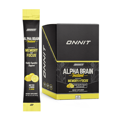 Alpha BRAIN® Instant - Meyer Lemon (30 ct)