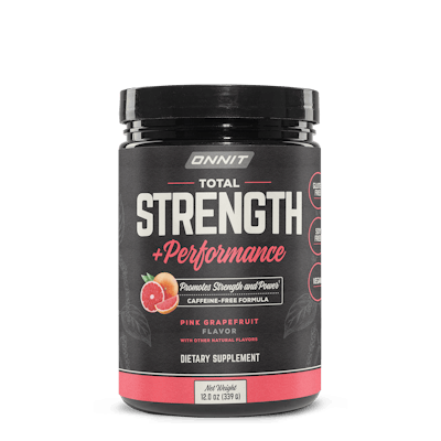 Total Strength + Performance - Pink Grapefruit (30 Serving Tub)