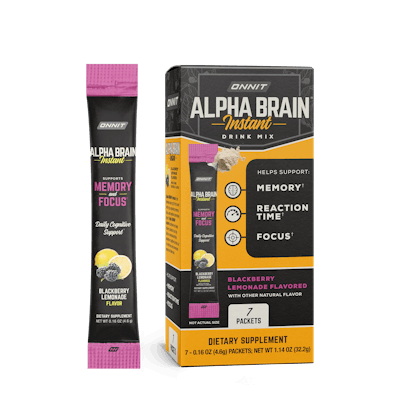 Alpha BRAIN® Instant - Blackberry Lemonade (7 ct)